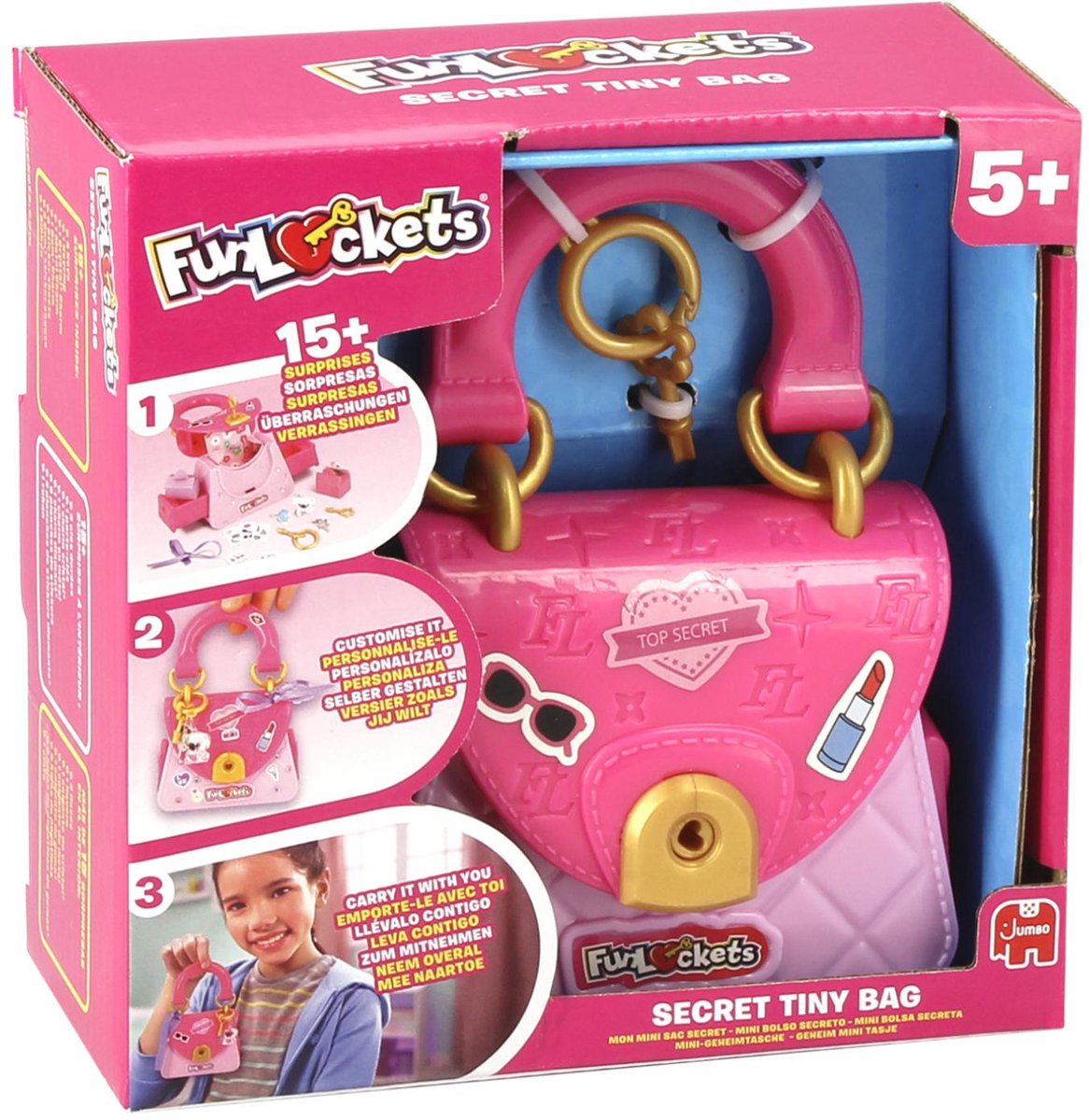 Jumbo Funlockets geheime Minitasche