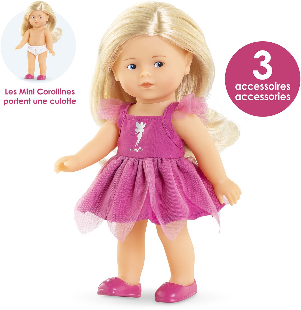 Corolle rosiges Feen-Puppenset