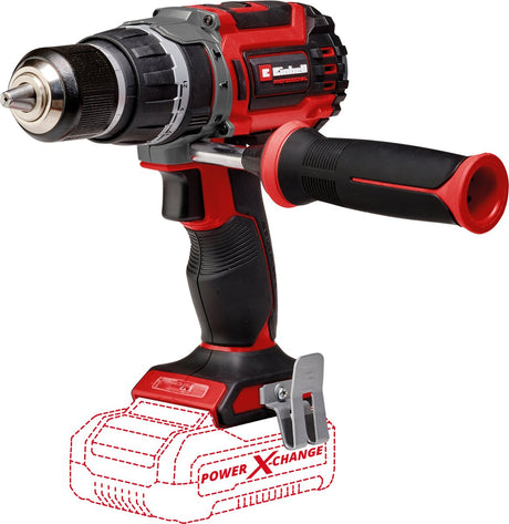 Einhell Profi-Akku-Schlagbohrschrauber TP-CD 18 70 li-i bl solo – Power X-Change – 18 V Li-Ion – mit Schlagfunktion – 2 Geschwindigkeiten – 70 Nm – bürstenloser Motor – exkl. Akku und Ladegerät