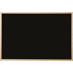 Krijtbord bi office pine 450x600mm zwart