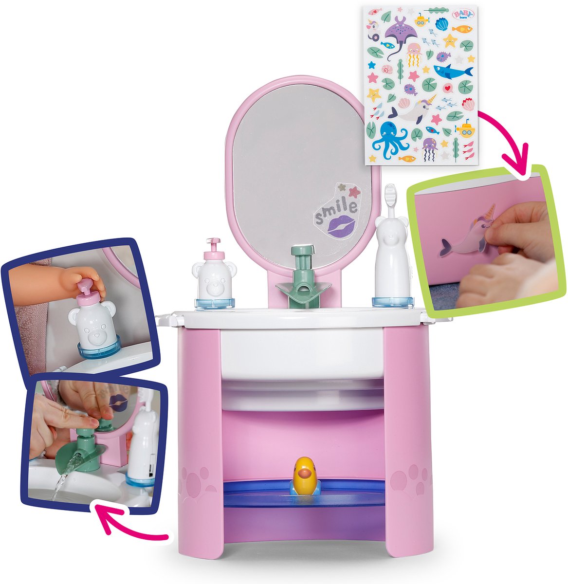 Baby-Born-Waschbecken