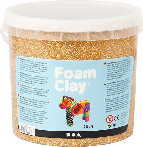Schaumton https: www.cchobby.nl foam-clayr-metallic-gold-560-gr-1-bucket