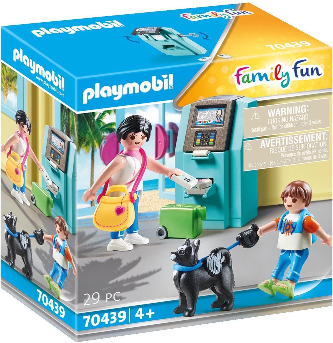 Playmobil Family Fun Urlauber mit Geldautomaten