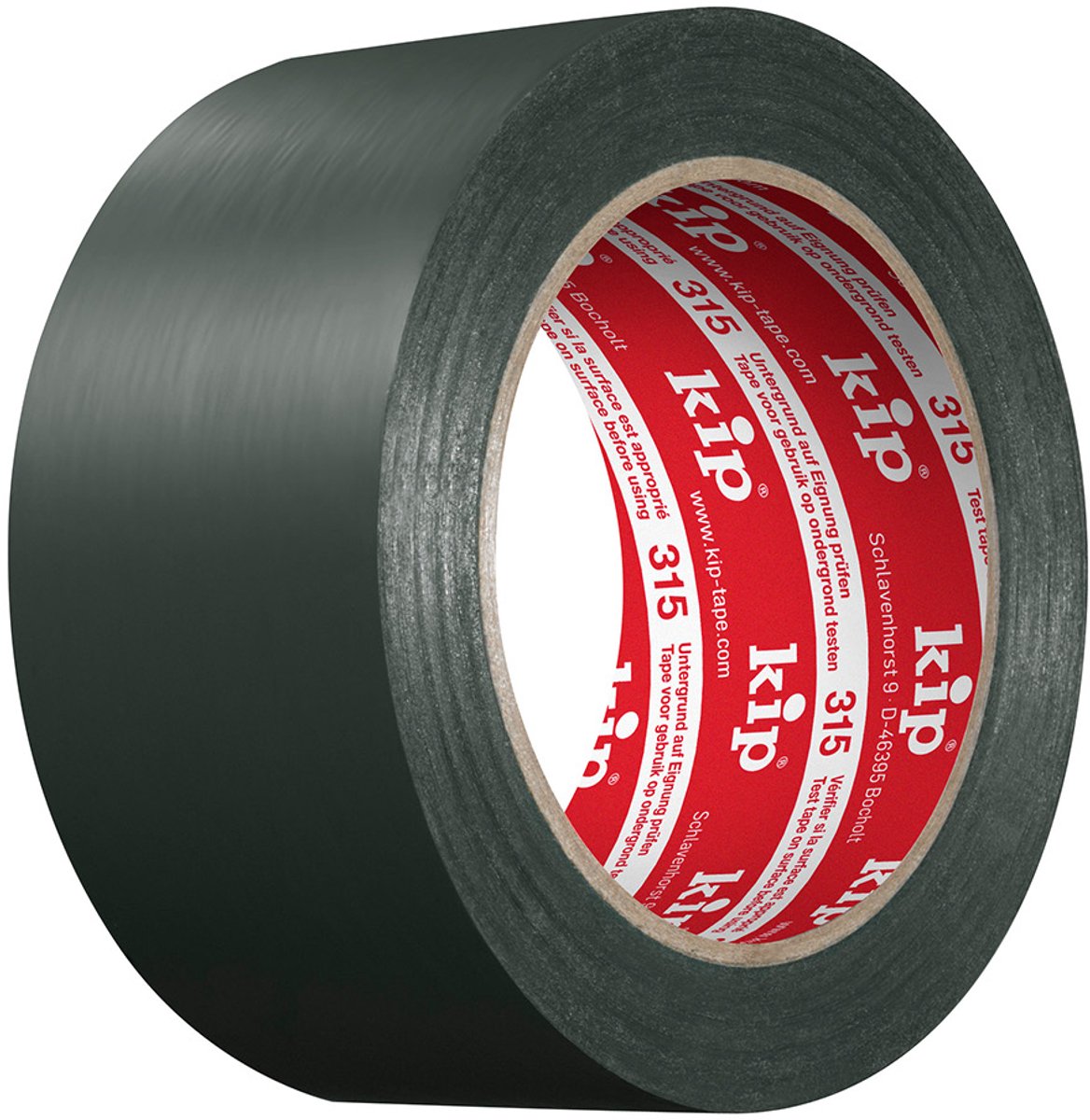 Kip 315 PVC-Abdeckband – starke Haftung – leicht zu reißen – grün – 50 mm