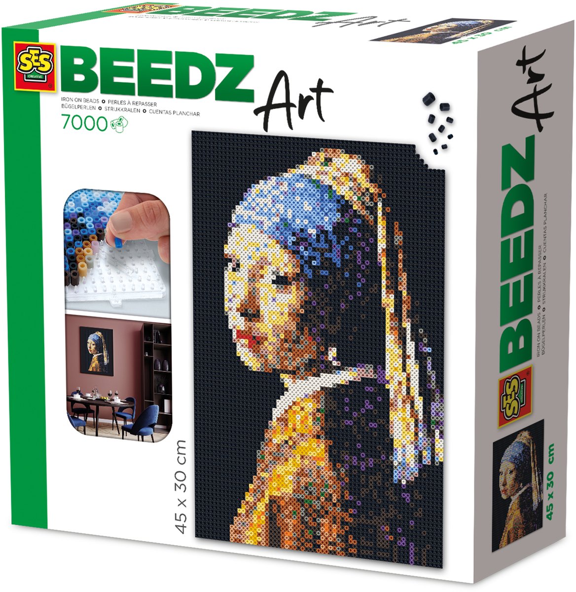 SES Beedz Art - Vermeer, Mädchen mit Perlenohrring