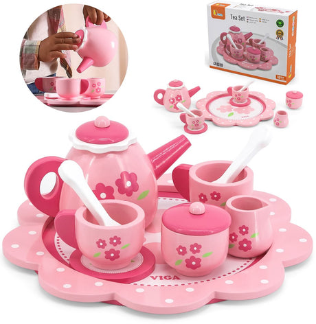 Kreativunternehmen https: www.cchobby.nl viga-teeservies-h-9-5-cm-d-24-cm-9-delen-1-doos