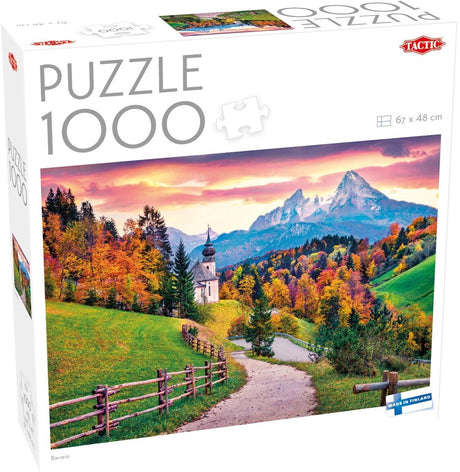 Tactic bavaria – puzzel – 1000 stukjes – beiers alpenlandschap – duitsland – hoogwaardige scandinavische kwaliteit