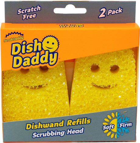 Scrub daddy dish daddy afwasborstel navulling - 2 stuks