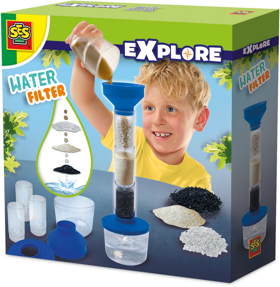 SES erkunden sauberer Wasserfilter