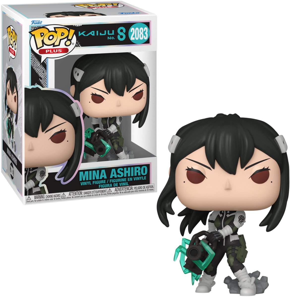 Funko Kaiju Nr. 8 Mina Ashiro (Chase Editon möglich!) Vinylfigur 2083 Unisex Pop! - neutral - Standard