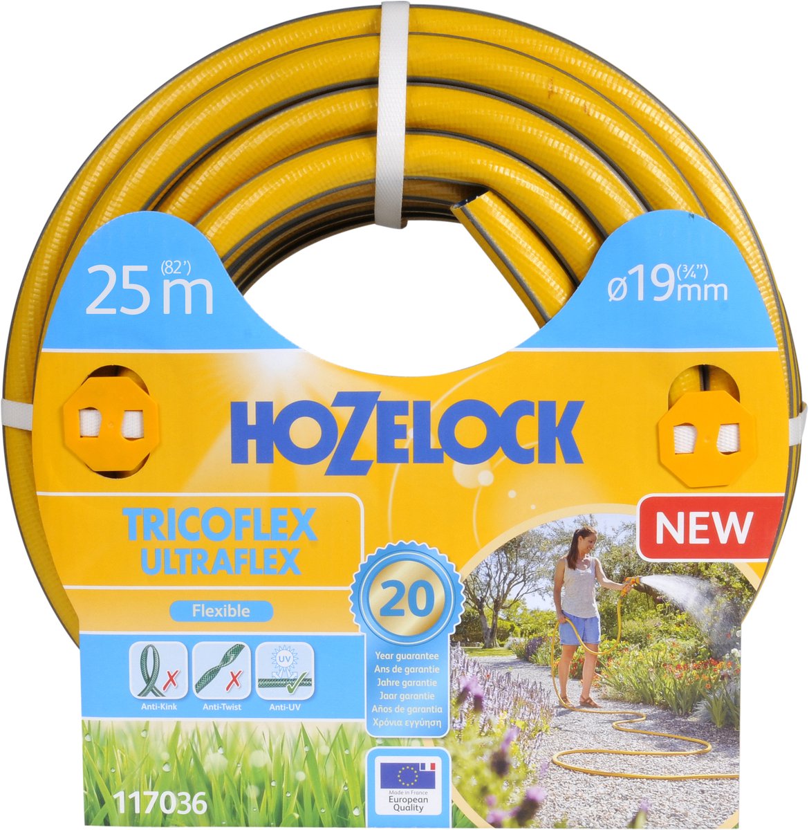 Hozelock Tricoflex Ultraflex Schlauch 25m (�19 mm)