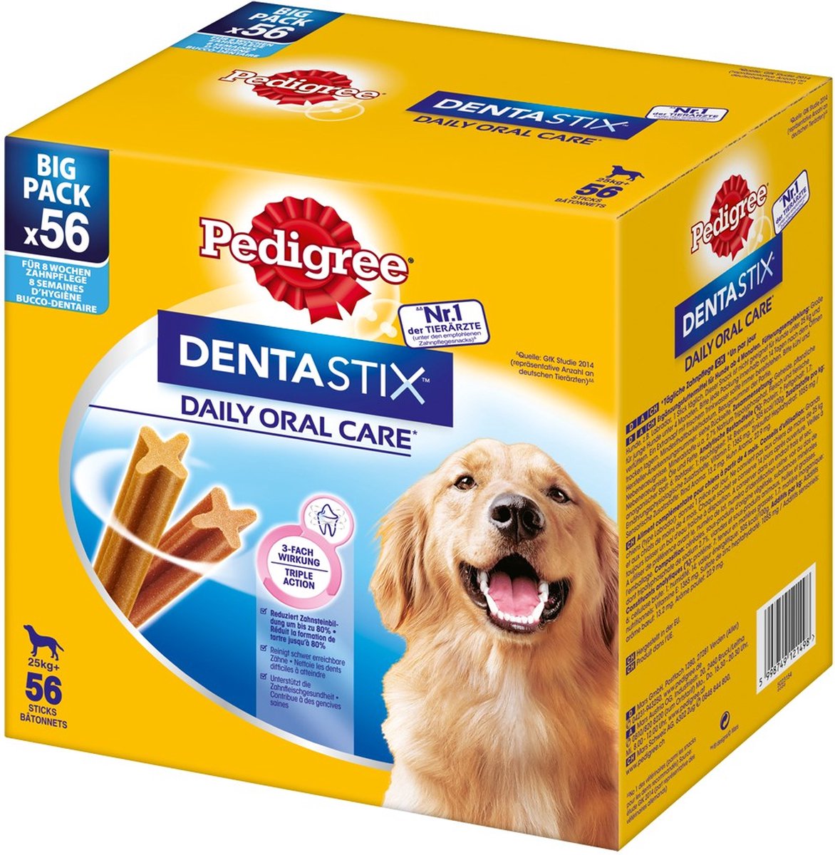 Pedigree Dentastix Maxi großer Hund 56 Stück