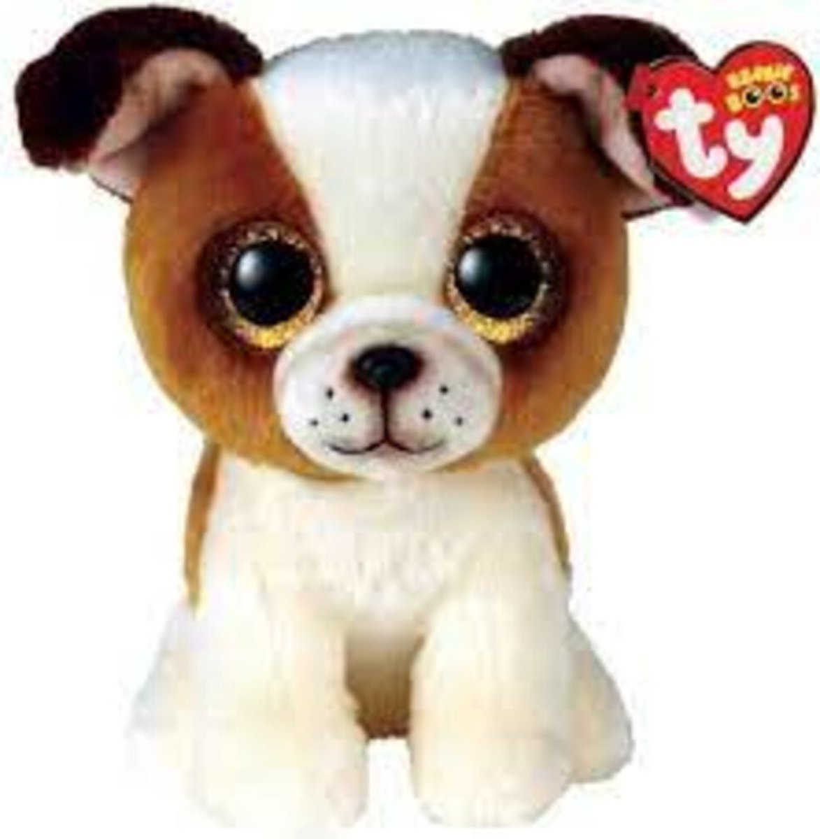 Ty Beanie Boo's Hugo Bulldogge, 15cm