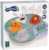 Small Foot - 3D-Tiergeräusch-Puzzle Safari aus Holz