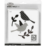 Creativ company cutting die, bird, size 14x15.25 cm, thickness 15 mm, 1 piece