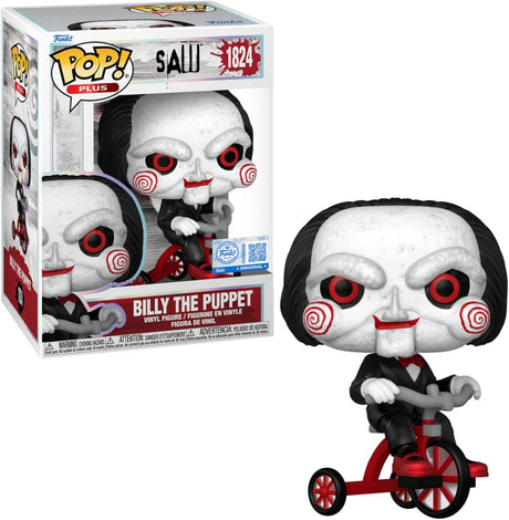 Funko-Pop! - Plus: Säge - Billy, die Puppe auf dem Dreirad #1824 - Exklusive Edition