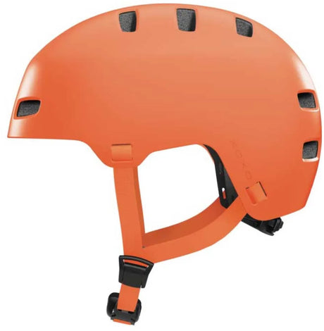 Abus Fahrradhelm xoxo mono orange s - 51-55 cm - orange - geeignet für den Einsatz an Elektrofahrrädern - Cityfahrrädern - 370 g