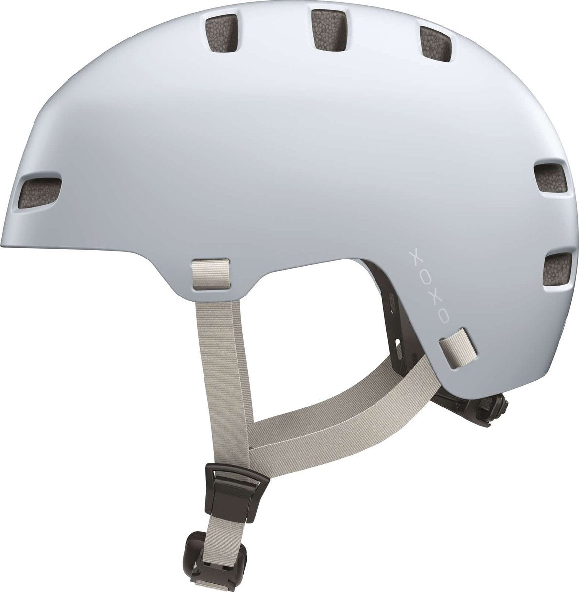Abus Fahrradhelm xoxo aqua blue s - 51-55 cm - blau - geeignet für den Einsatz an Elektrofahrrädern - Cityfahrrädern - 370 g