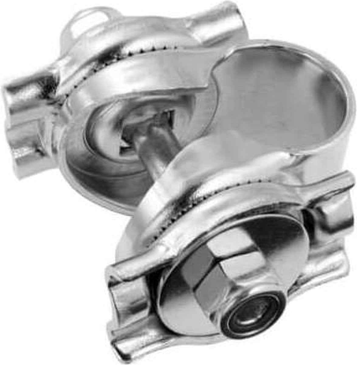 Brooks-Klemme 7 8'' (22,2 mm) für 2 Schienen – für Doppelschienen-Modelle (B66, B66S, B72, B73)