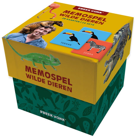 Imagebooks Freek Spark Memo Game – Wildtier-Memory-Spiel – ab 3 Jahren