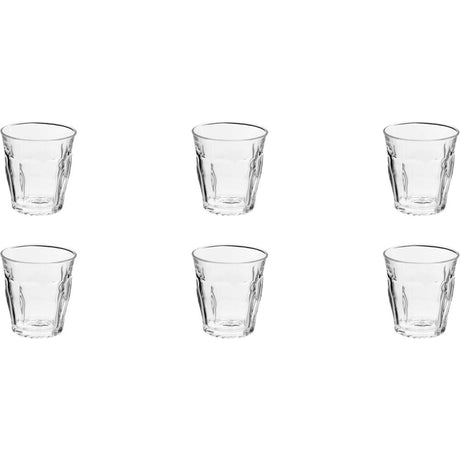 Duralex-Becher aus Picardie-Hartglas, 90 ml, Schachtel mit 6 Stück