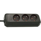 Brennerstuhl Steckdosenleiste Eco-Line BN3063 Schwarz