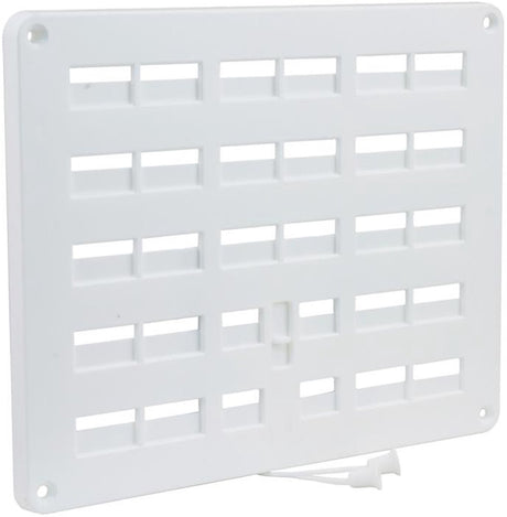 Star x starx luchtrooster met trekkoord - 200 x 250 mm - wit