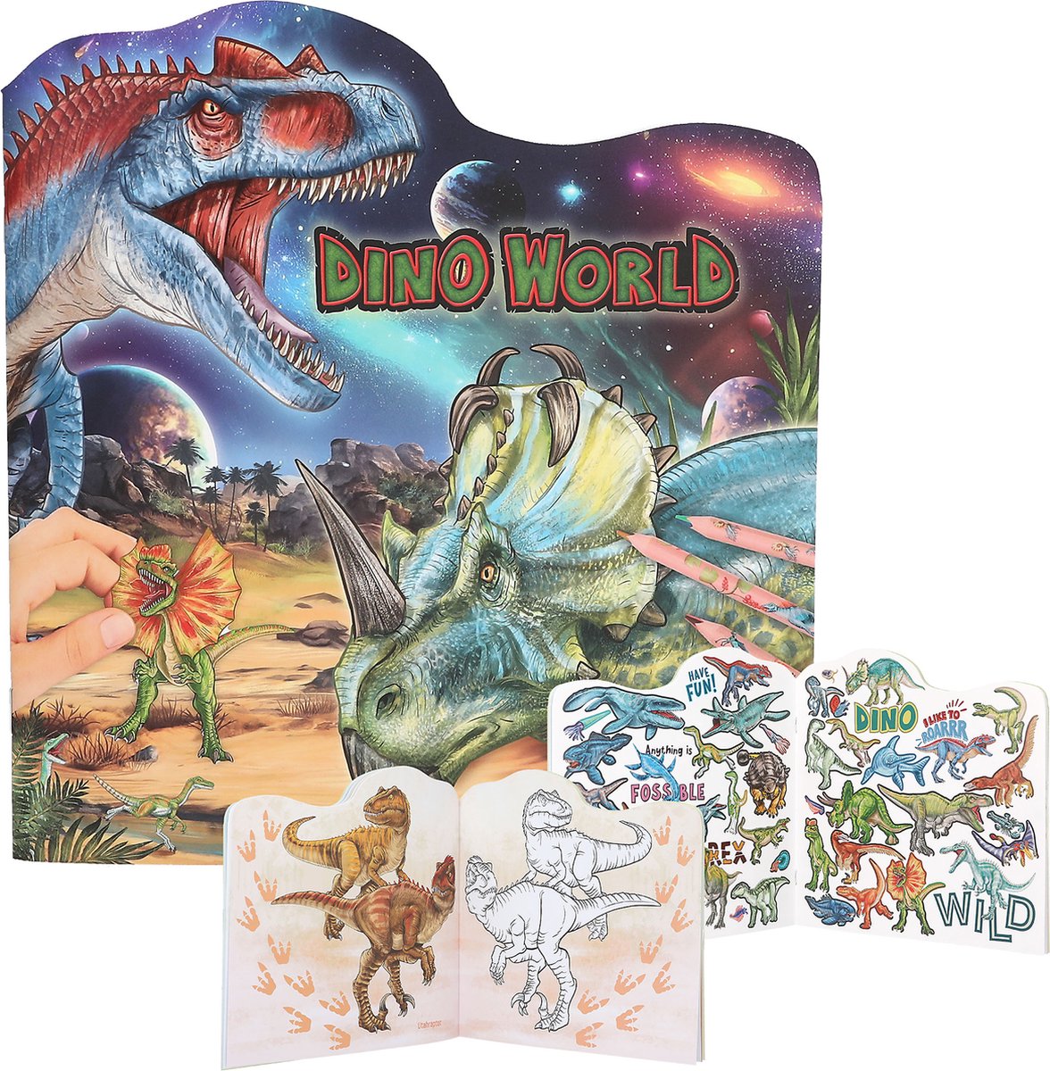 Depesche – Dino-Welt-Malbuch