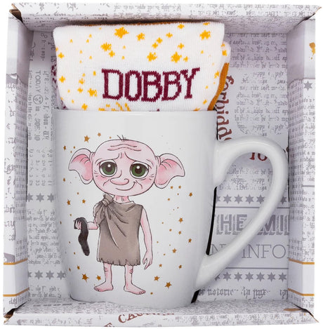Harry Potter Dobby Mug Socken Unisex-Kopf – mehrfarbig – Standard