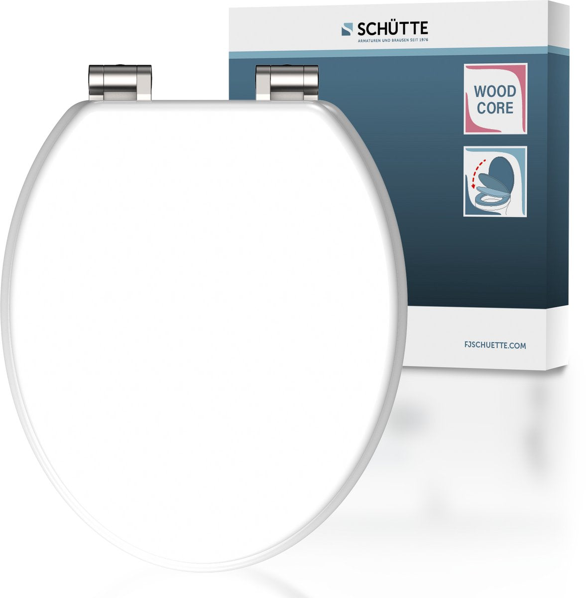 Schütte Toilettensitz weißer Kernout