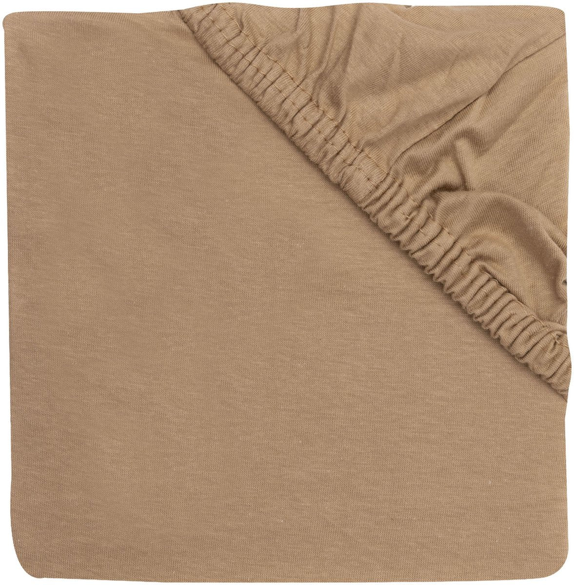 Jollein hoeslaken - 70 75x140 150 cm - jersey - hazel