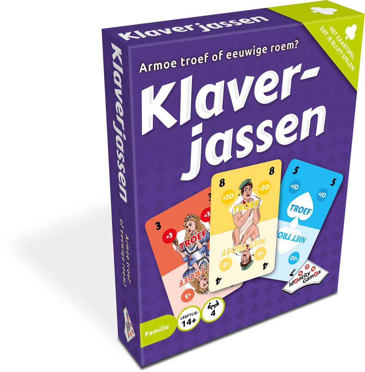 Identitätsspiele Klaverjacks Kartenspiel