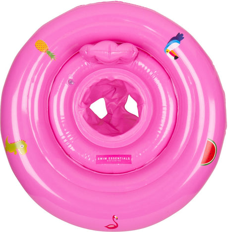 Sans Marque Swim Essentials Babyschwimmer ohne Marke – 0–1 Jahre – Pink Safari