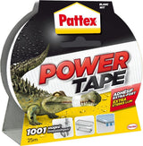 Pattex power tape 25m wit | power ducktape voor universeel gebruik | waterdichte extreem sterk | premium grip duct tape.