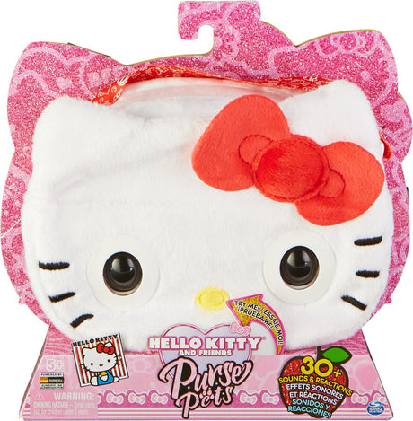 Geldbörse Haustiere – Sanrio Hallo Kitty und Freunde Hallo Kitty interaktive Tierhandtasche mit mehr als 30 Geräuschen und Reaktionen