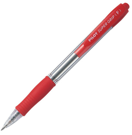 Pilot Kugelschreiber Super Grip Rot 12 Stück