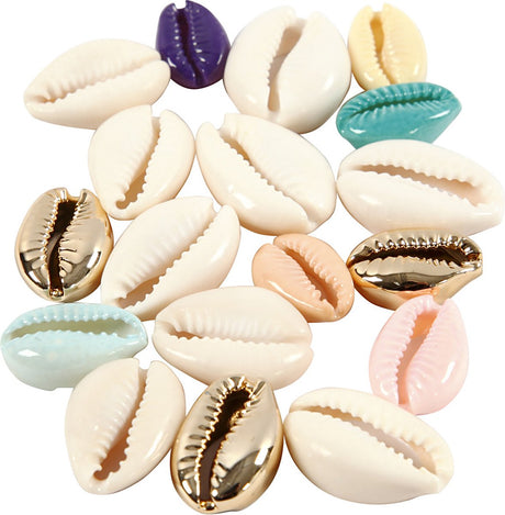 Kreativunternehmen https: www.cchobby.nl shells-l-20-mm-various-colors-75-piece-1-box