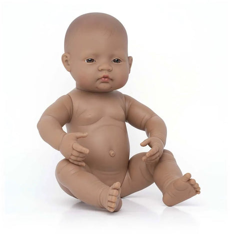 Miniland Babypuppe - Latin Girl 40cm - mit Vanilleduft - wasserfest - 10 Monate