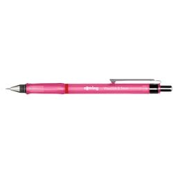 Rotring visuclick-vulpotlood | 0,7 mm | 2b-stift | felroze behuizing | 1 stuk