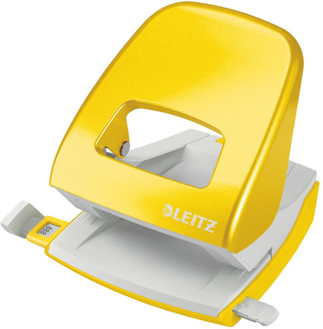 Leitz Wow Locher 2-Loch – stanzt bis zu 30 Blatt – Gelb