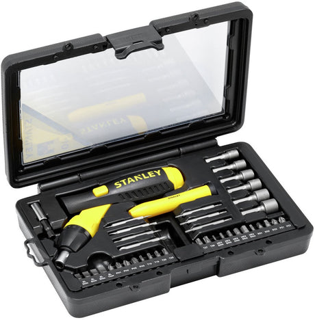 Stanley 38-teiliger Ratschen-Bitsatz mit Pistolengriff – 0-63-038