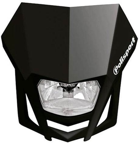 Polisport Plakette Phare mit optischer Phare Avant LMX Noire für Moto Enduro Cross