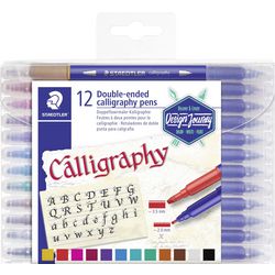 Staedtler Design Journey - Kalligrafiestift Duo Point - 12er-Set