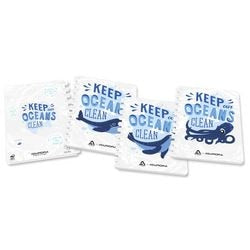 Aurora schrift adoc ocean waste plastics a4 lijn 144pag