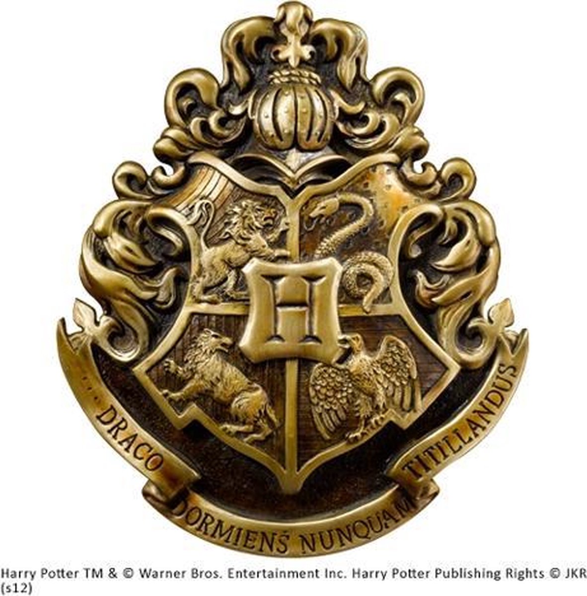 Edle Sammlung Hogwarts-Schild