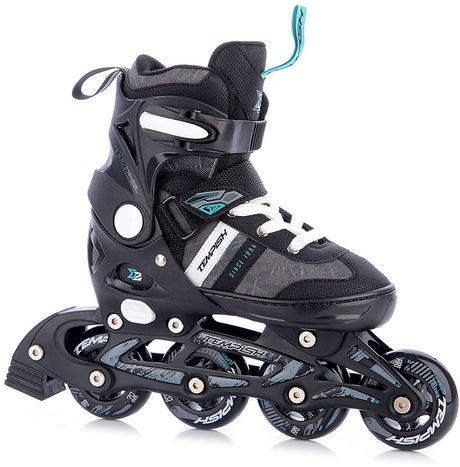 Tempish Dasty 2 Inlineskates - Inline-Skates - verstellbar - Schwarz - Größe 33-36