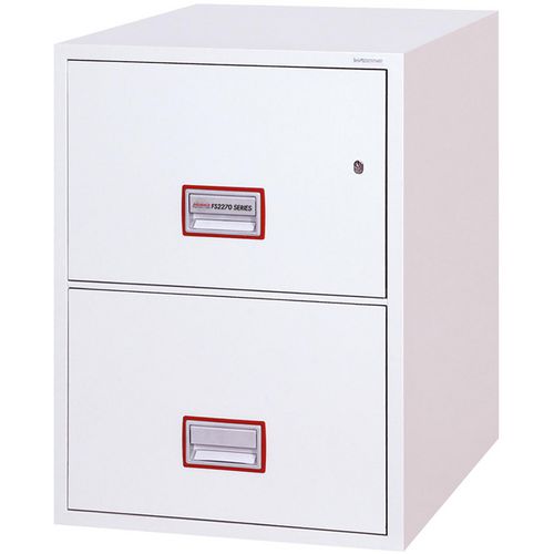 Archiefkast phoenix fs2272k sleutelslot wit