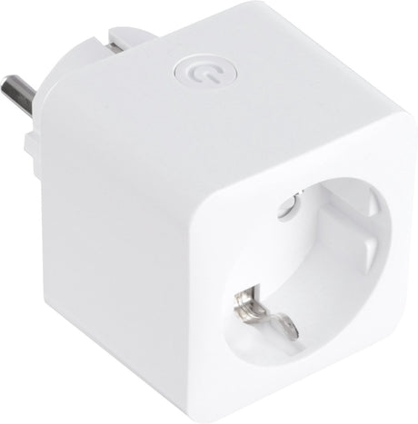 Q-link adapterstekker - randaarde - wifi meter - 16a - wit