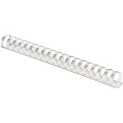Fellowes pack 50 binding combs white 5348204 plastic a4 25mm
