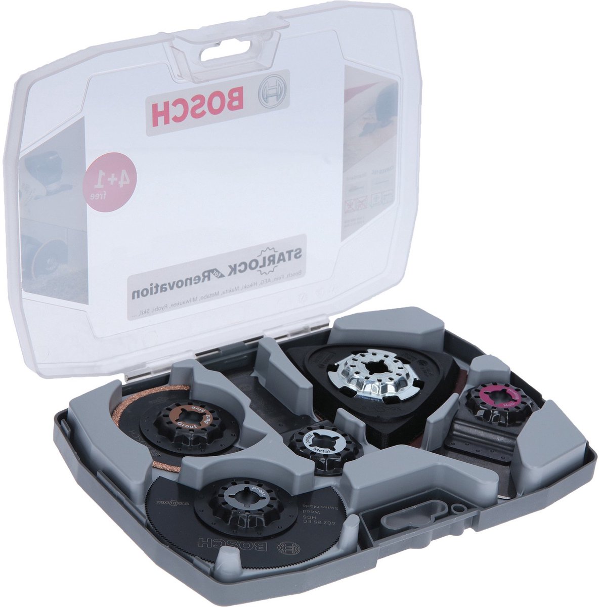 Bosch Zubehör Starlock für Renovierung 4+1 für Multitools – 2608664624